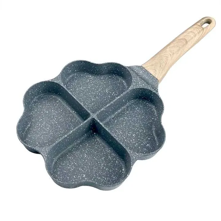 Sarten cerámica 4 puestos diseño corazón